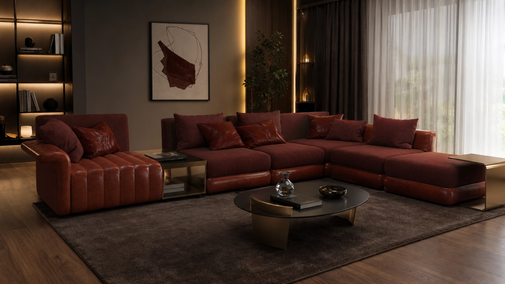 Winslow Sectional detail